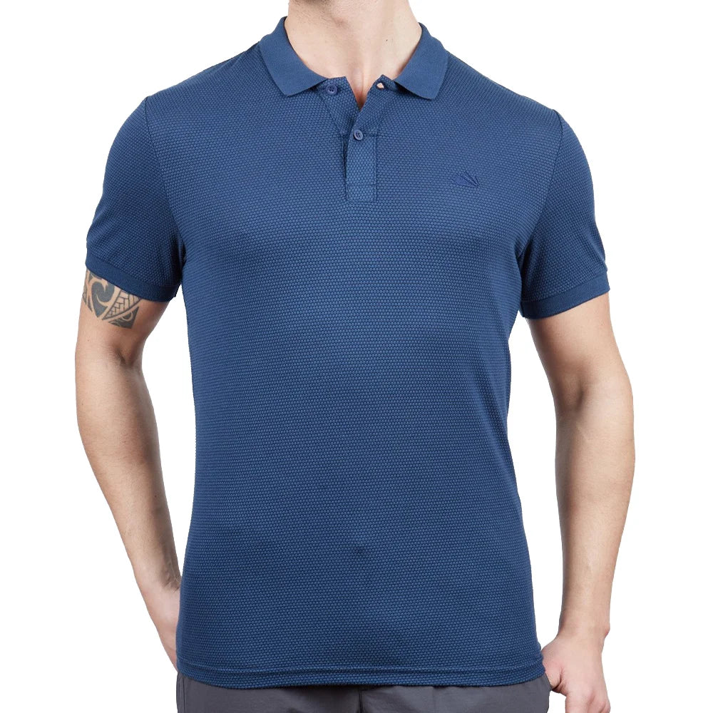 Erkek Polo Yaka Tişört - Roc - Indigo (600603)