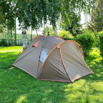 Iglo 4 Kişilik Çadır Argeus - Bagajlı Çift Tenteli -  Otomatik Kurulum - ARG-204 - 4 Mevsim