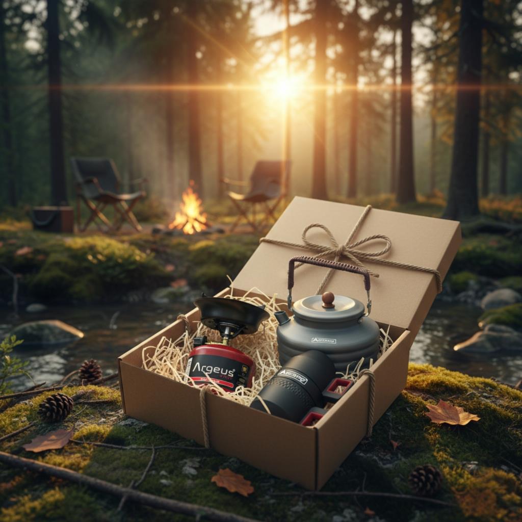 Kahve Tutkunlarına Özel 3’lü Kamp Hediye Seti