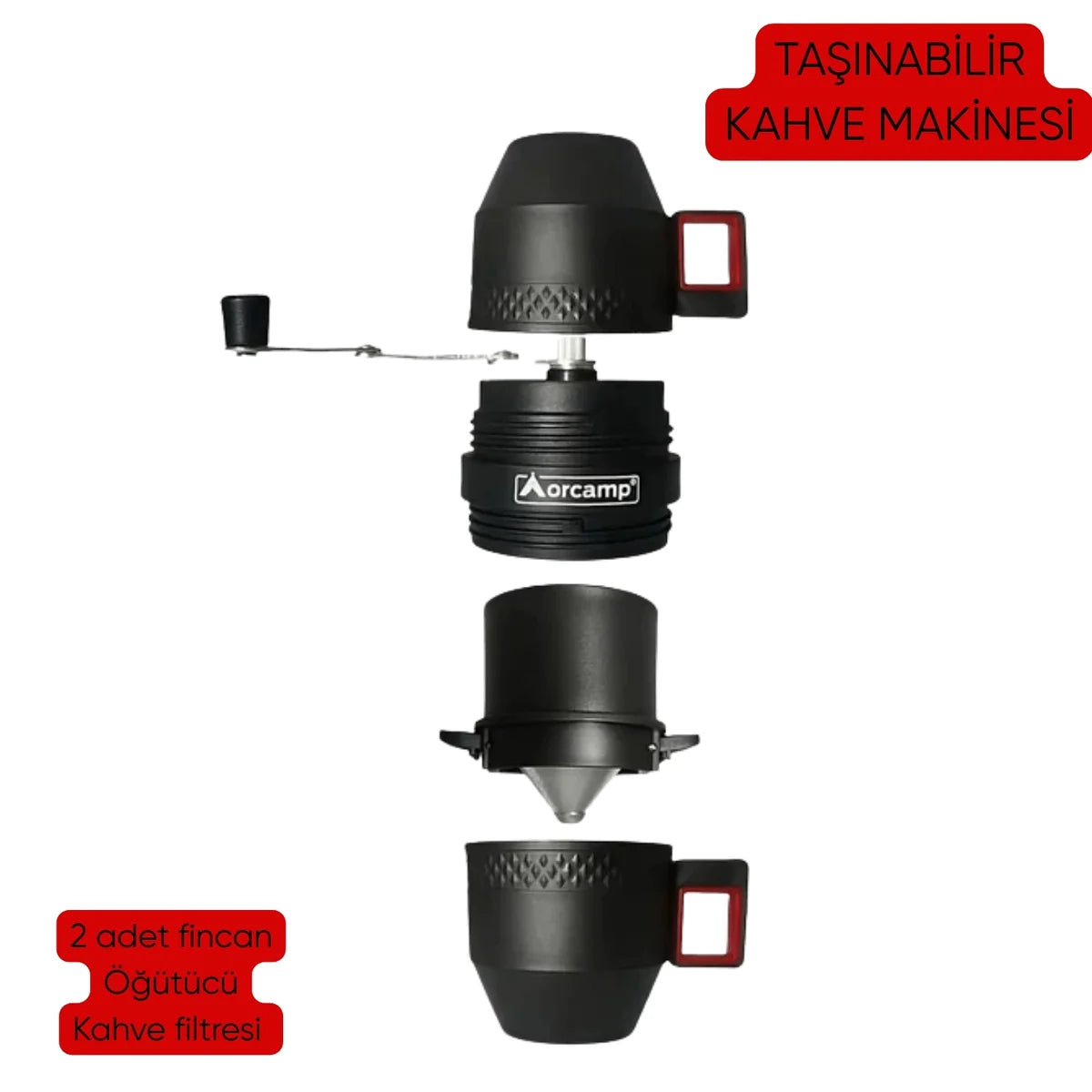 Kahve Tutkunlarına Özel 3’lü Kamp Hediye Seti