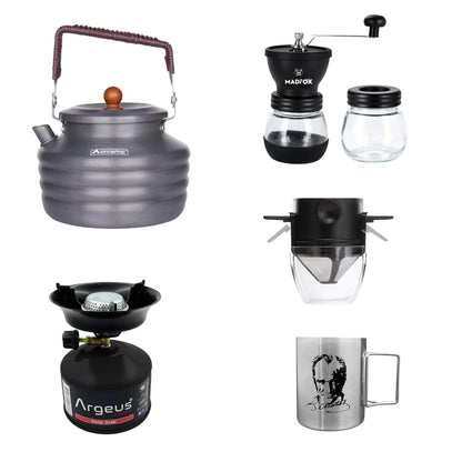 Kahve Tutkunlarına Özel 5’li Kamp Hediye Seti