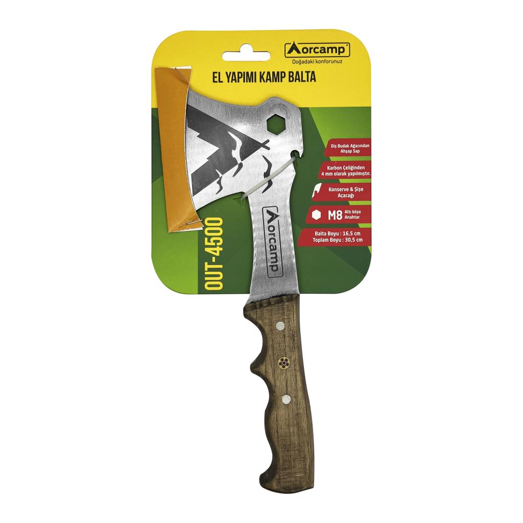 Kamp Baltası - El Yapımı - Orcamp (OUT-4500)