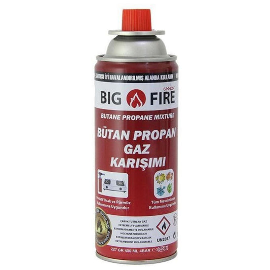 Kamp Ocak Gazı - Valfli Kartuş - Big Fire Power - 227gr - BGF-227