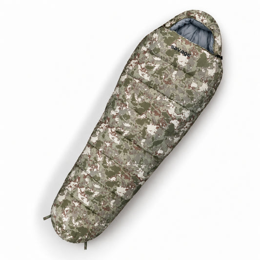 Kamp Uyku Tulumu - Army - Dijital Kamuflaj - Extreme -30C° - Savage YS-530