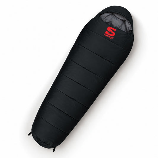 Kamp Uyku Tulumu - Zenith - Siyah - Extreme -30C° - Savage YS-530