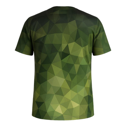 Kamuflaj Prizma Desenli Mikrofiber Tişört - Avcı Tişört - Hızlı Kurur