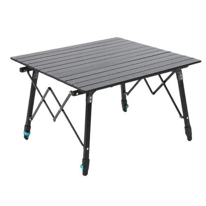 Katlanabilir Alüminyum Kamp Masası - Akordion - Madfox Skylite - Siyah - 546249