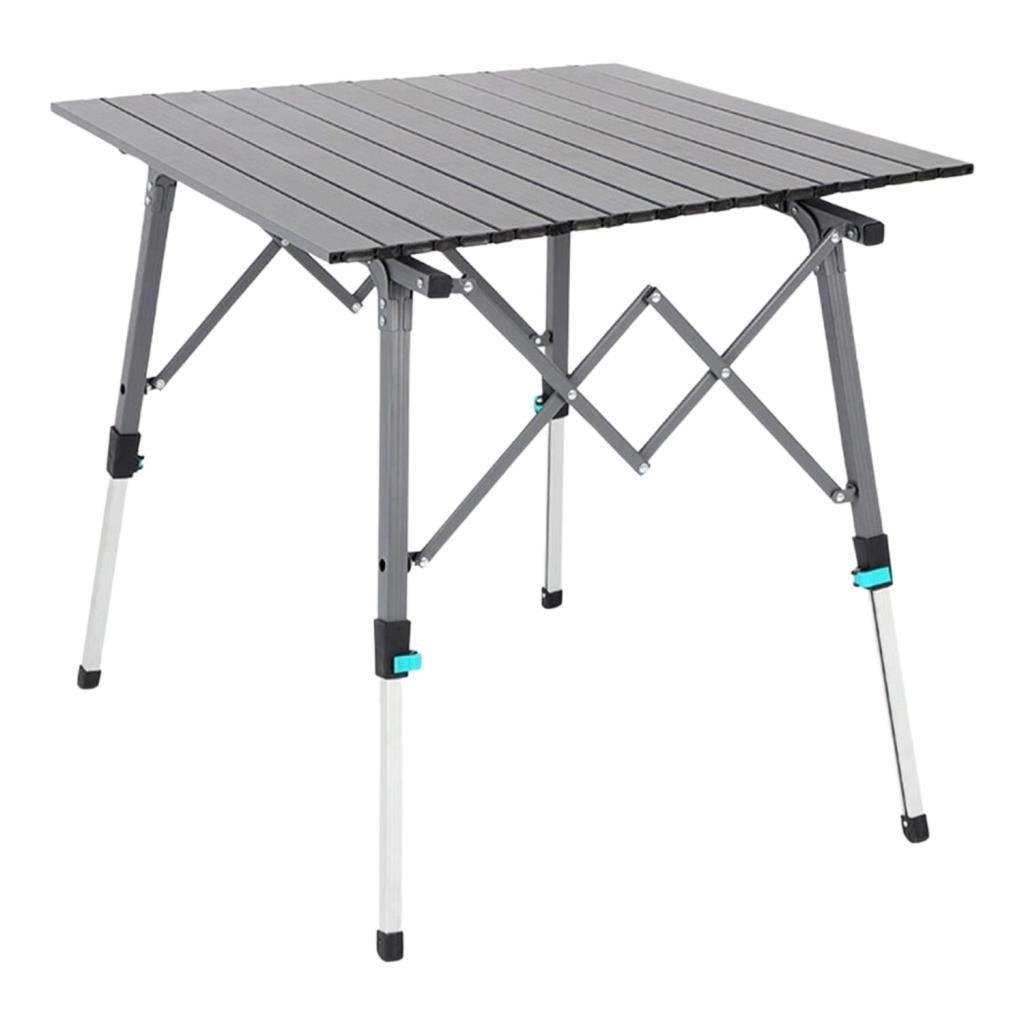 Katlanabilir Alüminyum Kamp Masası - Akordion - Madfox Skylite - Siyah - 546249