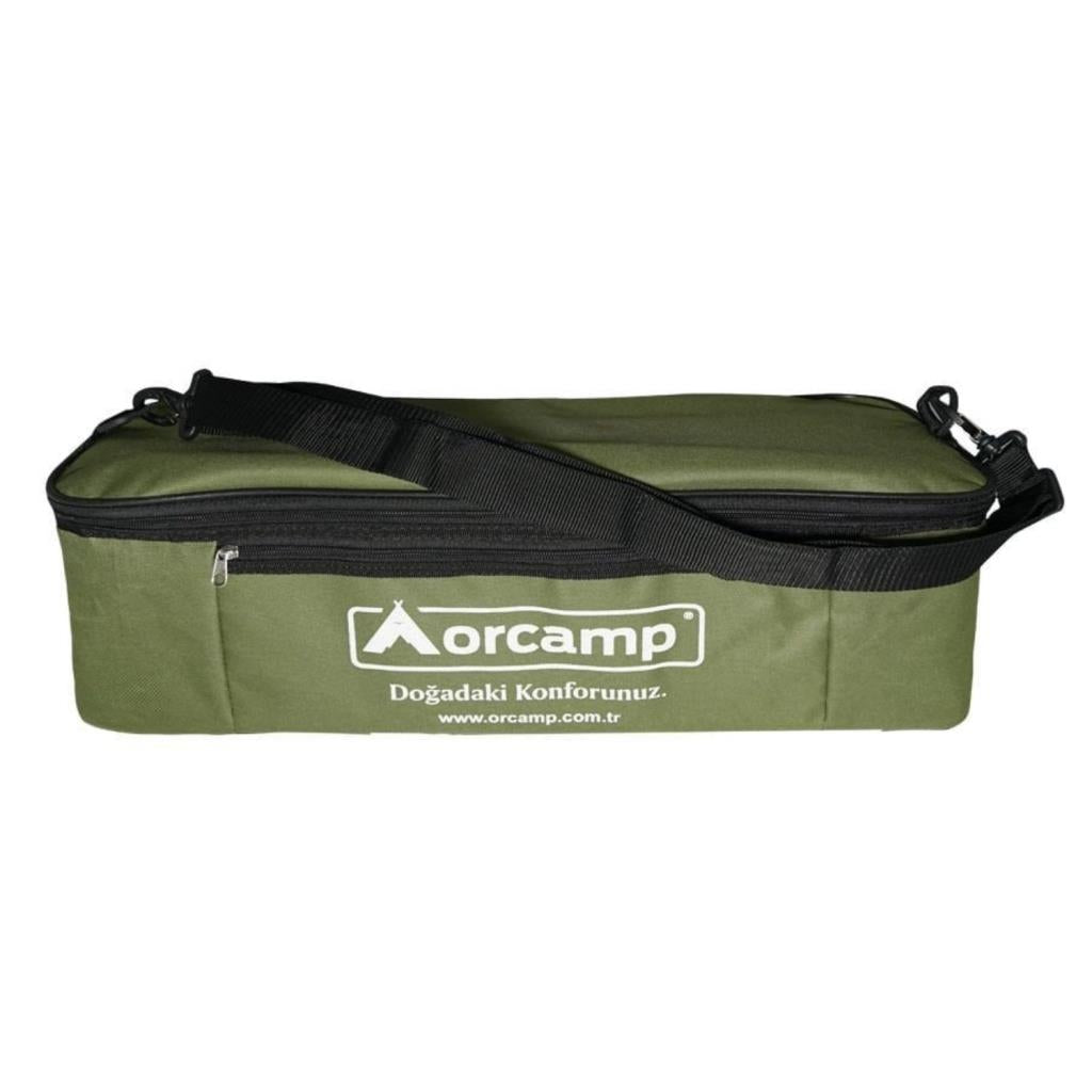 Katlanabilir Ayaklı İkili Yer Tipi Kamp Ocak - Çantalı (K-629)