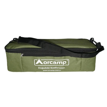 Katlanabilir Ayaklı İkili Yer Tipi Kamp Ocak - Çantalı (K-629)