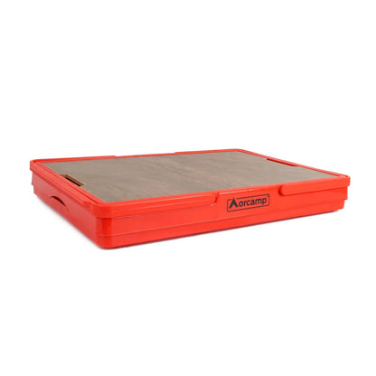 Katlanabilir Piknik Sepeti - Orcamp - Porto - 50 Lt - Kırmızı - (OUT-3580)