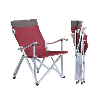 Katlanır Kamp Piknik Sandalyesi - Madfox Dachuan - Bordo - 547281