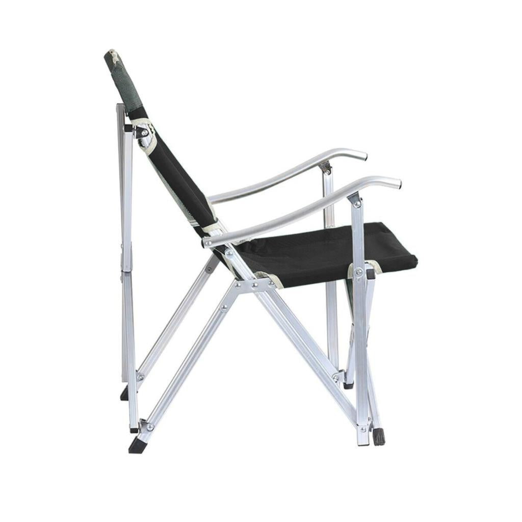 Katlanır Kamp Piknik Sandalyesi - Madfox Dachuan - Siyah - 547213 - Taşıma Çantalı