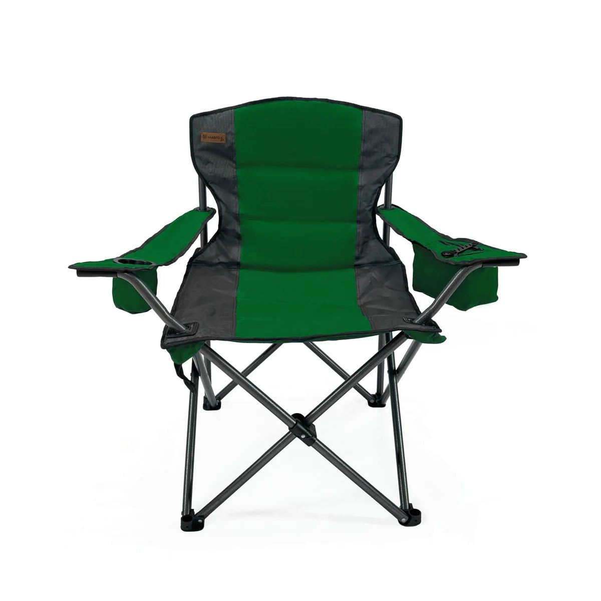 Katlanır Kamp Piknik Sandalyesi - Madfox Echo - Bardaklıklı - Yeşil - 547288 - Taşıma Çantalı