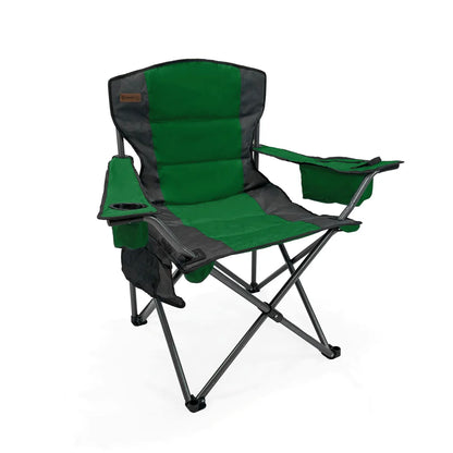 Katlanır Kamp Piknik Sandalyesi - Madfox Echo - Bardaklıklı - Yeşil - 547288 - Taşıma Çantalı