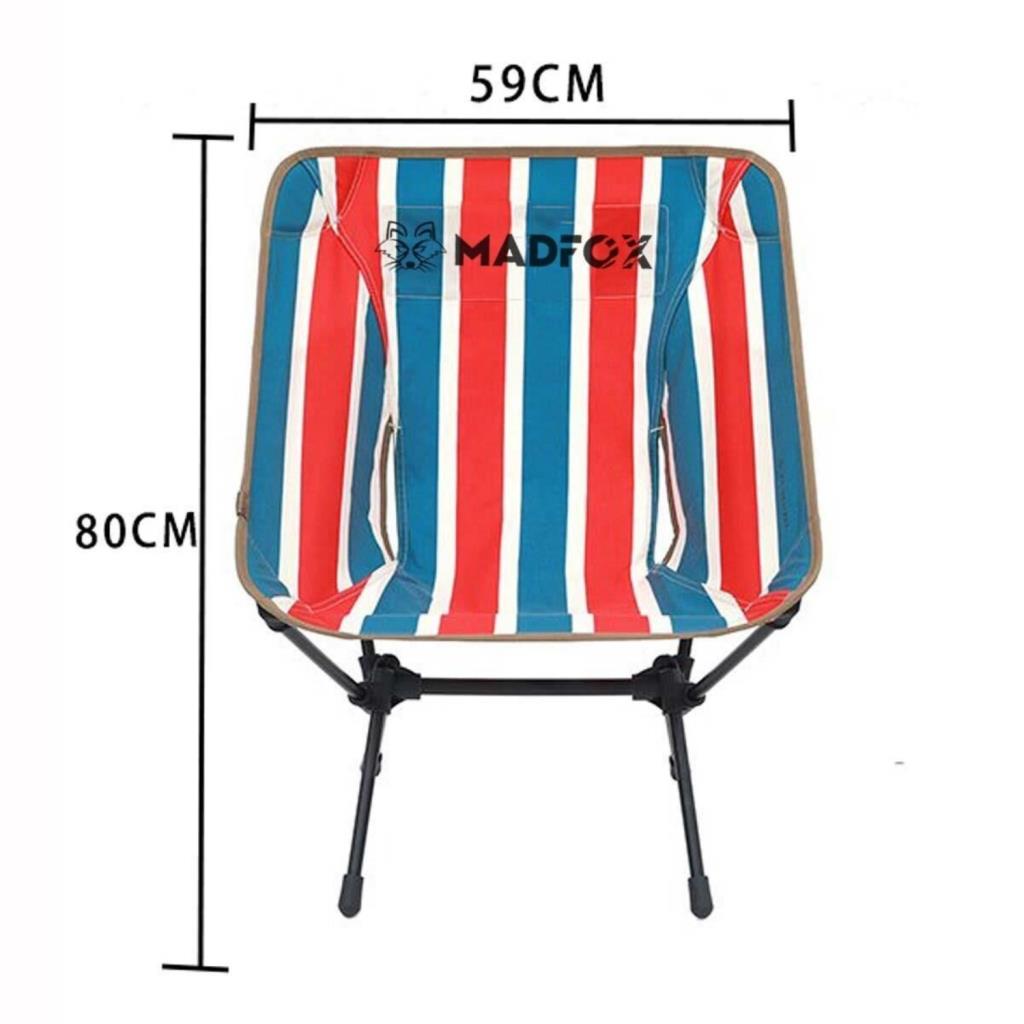 Katlanır Kamp Piknik Sandalyesi - Madfox Infinity Ultralight - R.Çizgili -547214 - Taşıma Çantalı