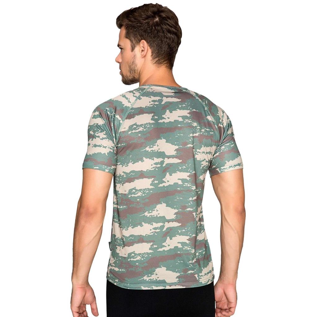 MicroFiber T-Shirt - Thermoform - Army - Yeşil