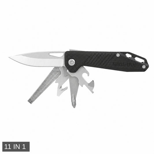 Multi Fonksiyonel Çakı - Swiss+Tech - 11 IN 1 - ST022013