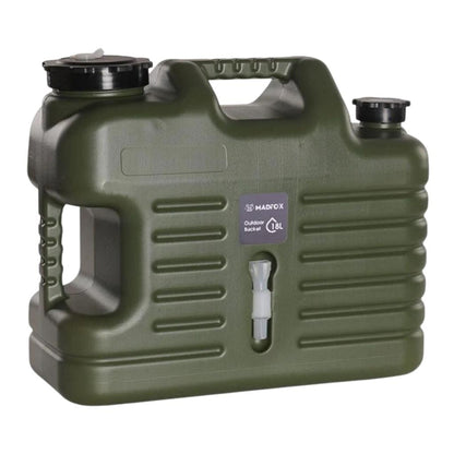 Musluklu Su Bidonu - Madfox Galon Air PE - 18 Litre - Yeşil - 547309