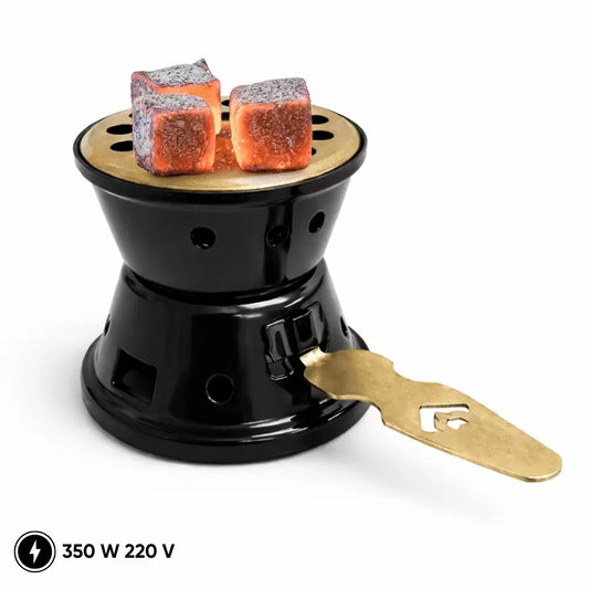 Nargile Köz Ocağı - Cep Herkülü - Elektrikli - Siyah - İksa - (İK-220)