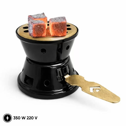 Nargile Köz Ocağı - Cep Herkülü - Elektrikli - Siyah - İksa - (İK-220)