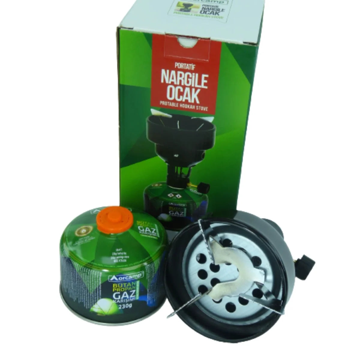 Nargile Ocağı - Orcamp - Siboplu - NO-192-230 + 230 gr Tüp