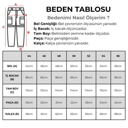 Outdoor Trekking Pantolon - Yürüyüş Pantolonu - Su Geçirmez - Savage - Haki