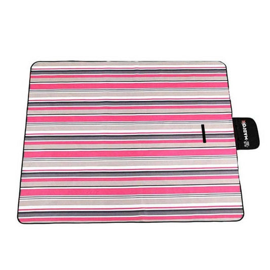 Piknik Kamp Örtüsü - Su Geçirmez - Madfox Skyloft - Red Stripe - 546255