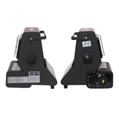 Portatif Kamp Sobası - Madfox Big Fire Maxi - Siyah - 547261