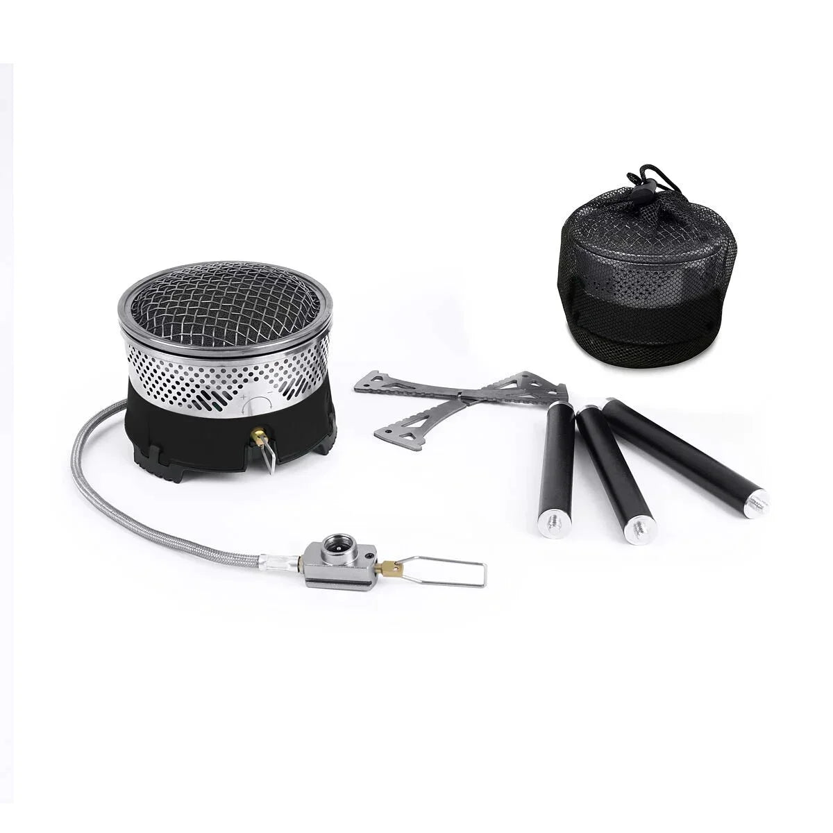 Portatif Kamp Sobası - Zenith - Orcamp - Siyah - (OUT-4701)