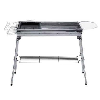 Portatif Katlanabilir Mangal - Madfox Grilmate BBQ - Silver - 547307