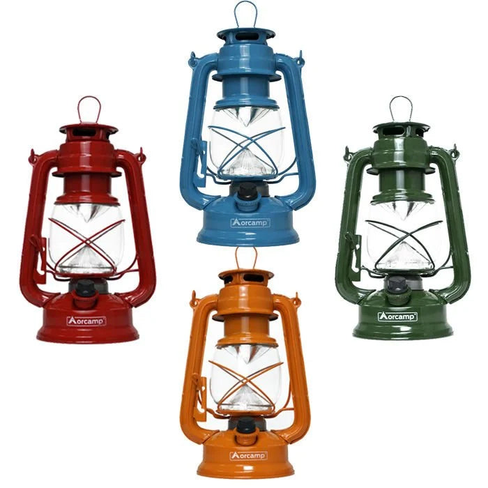 Retro Gemici ve Kamp Lambası - Orcamp - Yeşil (OUT-4210)