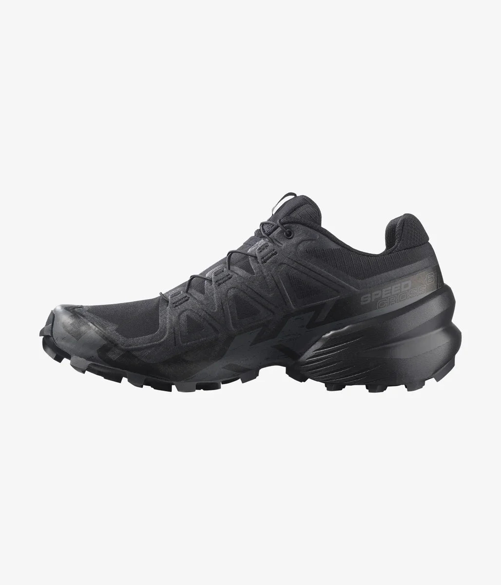 Salomon Speedcross 6 Erkek Koşu Ayakkabısı - Black/Black/Phantom