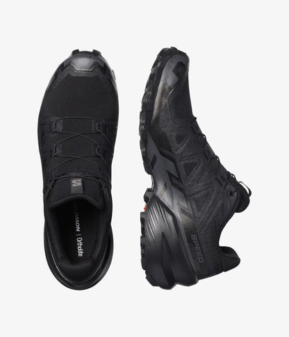 Salomon Speedcross 6 Erkek Koşu Ayakkabısı - Black/Black/Phantom
