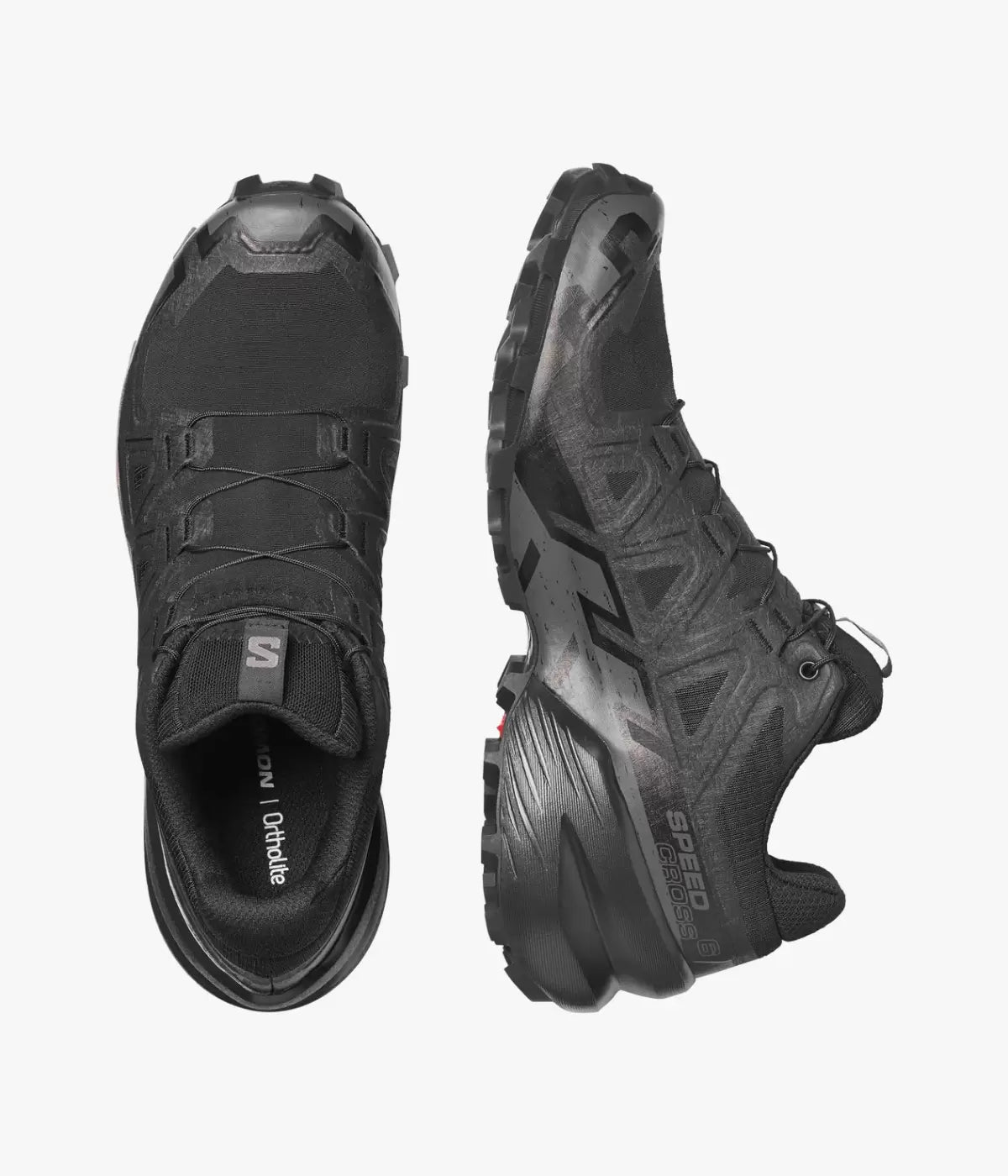 Salomon Speedcross 6 Kadın Koşu Ayakkabısı - Black/Black/Phantom