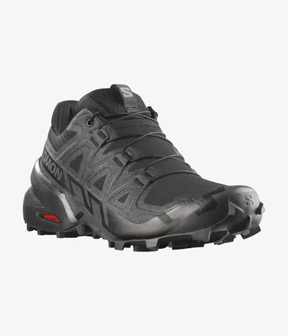 Salomon Speedcross 6 Kadın Koşu Ayakkabısı - Black/Black/Phantom