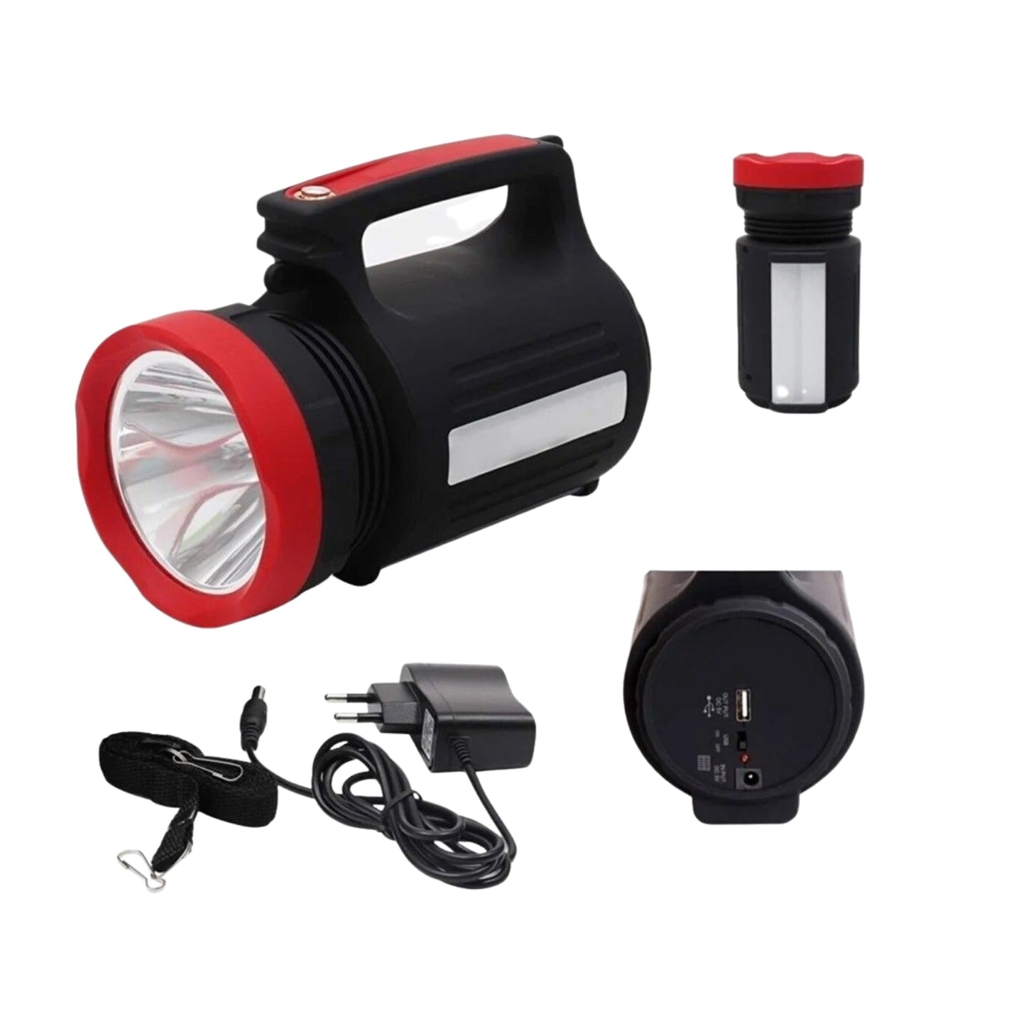 Şarj Edilebilir El Feneri - Wison - 5 Watt (Projektör)  WS-3580