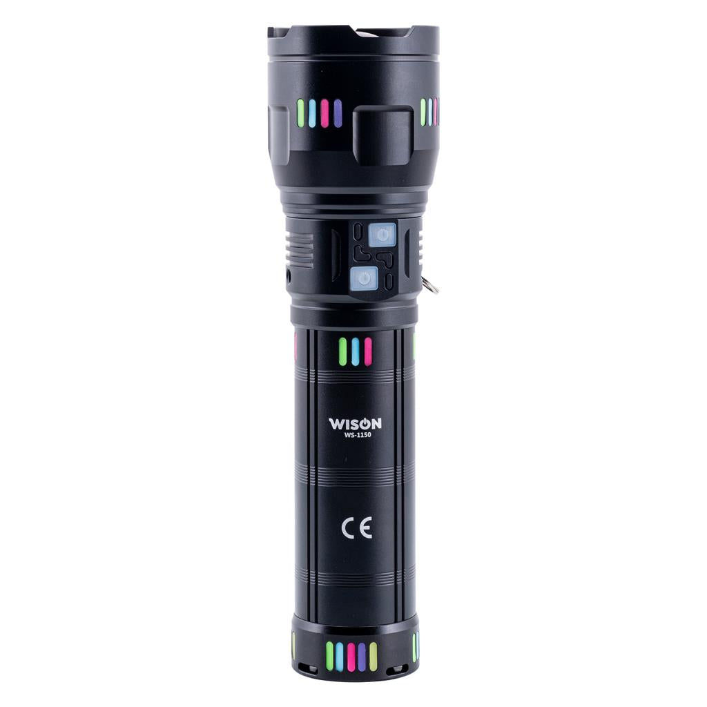 Şarj Edilebilir El Feneri - Wison - 5500 Lümen - 60 Watt