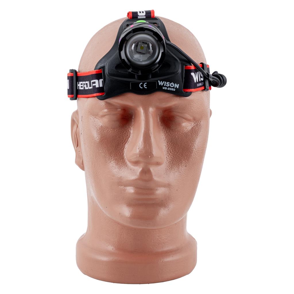 Şarj Edilebilir Kafa Lambası - Wison - 1800 Lümen - 25 Watt (WS-2060)