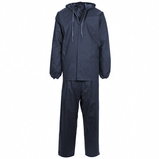 Savex Fermuarlı Takım Balıkçı Yağmurluk Lacivert (BRS.003)