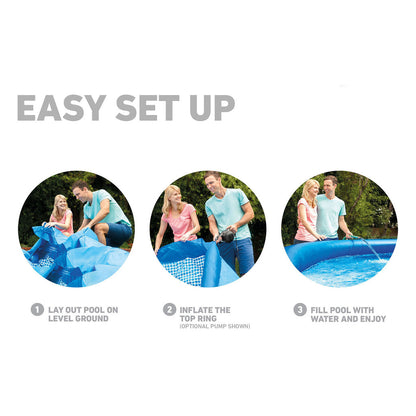 Şişme Aile Havuzu - Intex - Easy - 244 x 61 cm (28106)