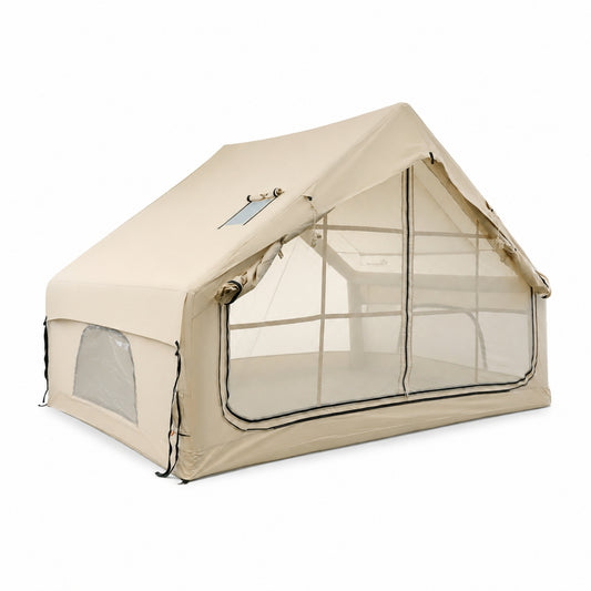 Şişme Çadır - Baca Çıkışlı - FreeCamp Turbo - 6 Kişilik - 6.3 m²