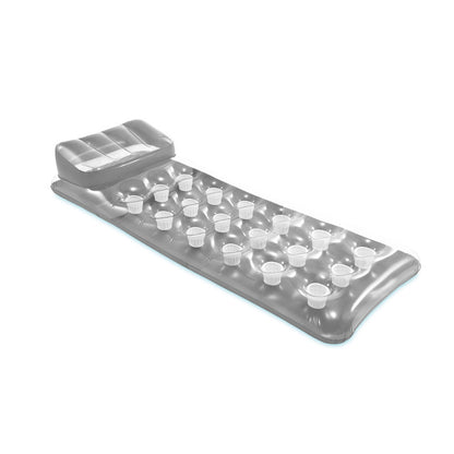 Şişme Havuz Deniz Yatağı - Bardaklıklı - Gümüş (58894)