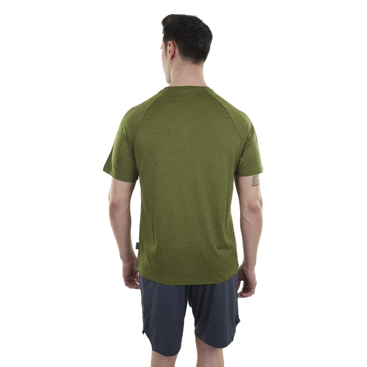 Spor Erkek Tişört - Hızlı Kuruyan Tişört - Ultra Dry - Haki (600614)