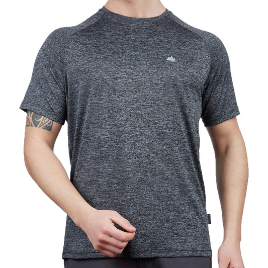 Spor Erkek Tişört - Terletmez Kumaş - Speedwick Move - Gri