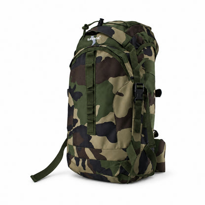 Su Geçirmez Outdoor Sırt Çantası - Dağcı Çantası - Savage Ventura 60LT- Kamuflaj
