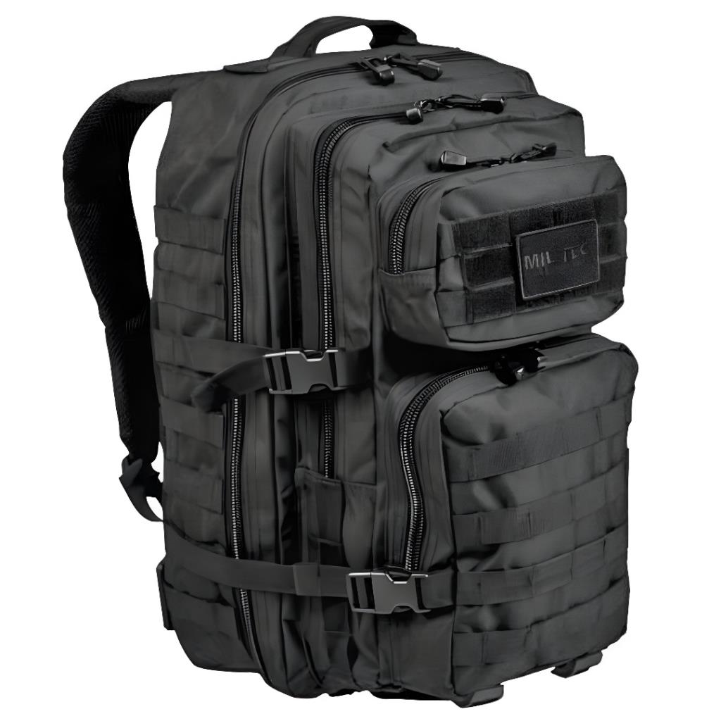 Taktikal Sırt Çantası - Mil-Tec Trum - 36 lt - Siyah - (14002202)