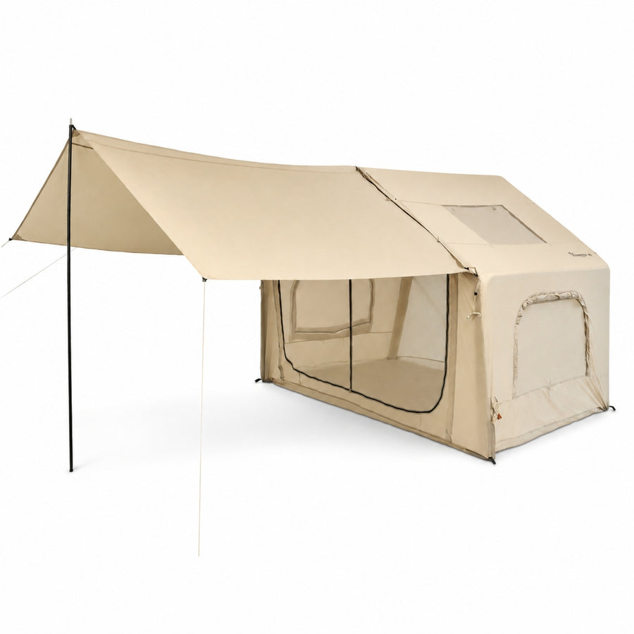 FreeCamp Turbo Canopy 8 kişilik tenteli şişme kamp çadırı